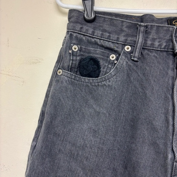 Vandy the Pink Logo Embroidered Jeans - Picture 3 of 13
